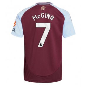 Billiga Aston Villa John McGinn #7 Hemmatröja 2024-25 Kortärmad